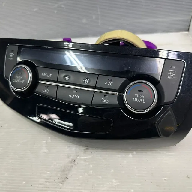 Car Climate Control Panel